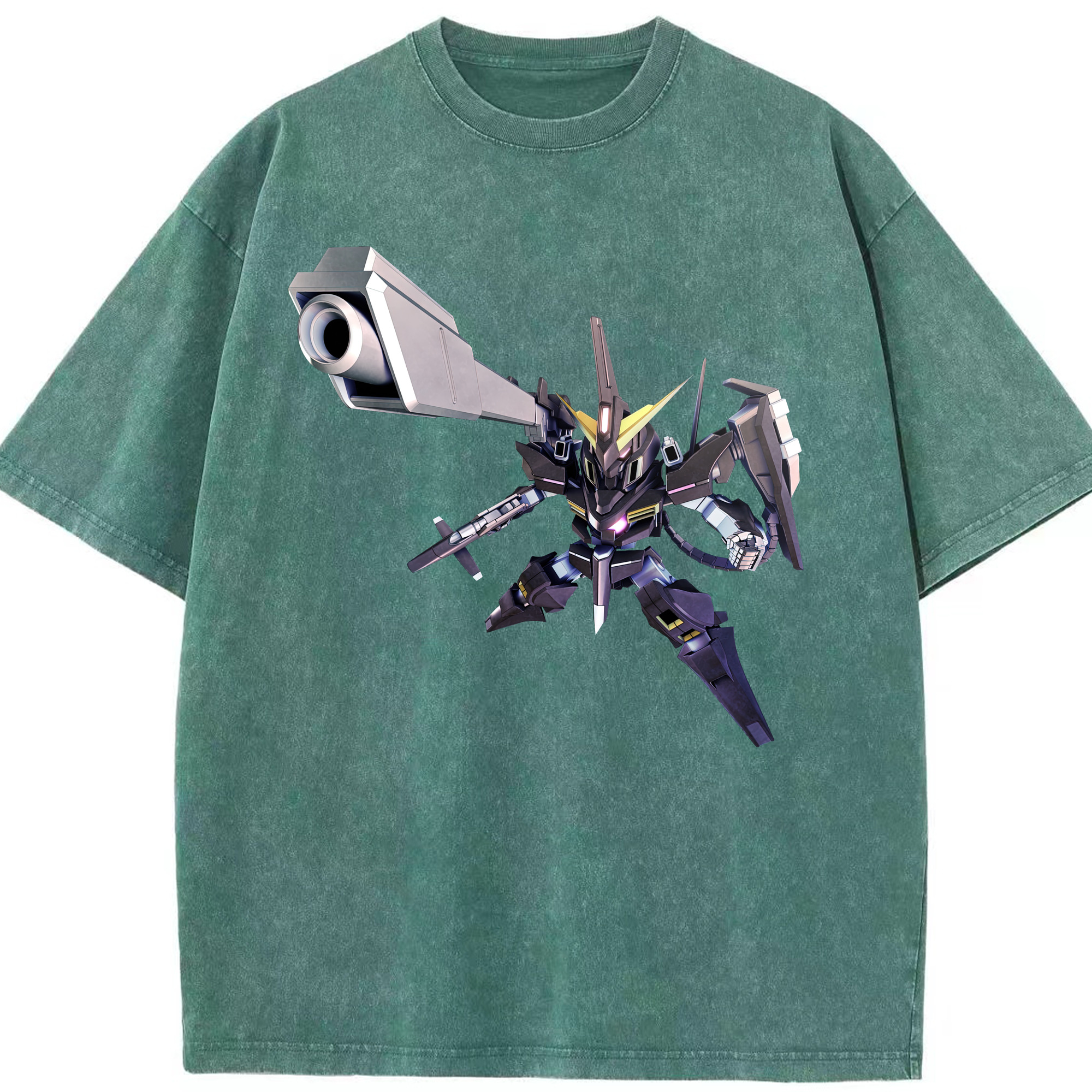（画像用） 機動戦士ガンダム Mobile Suit Gundam 綿100% ヴィンテージ風 半袖Tシャツ（フロントプリント）
